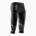 Pantaloni termoattivi da donna X-Bionic Energy Accumulator Light Pants 3/4 nero/grigio chiaro