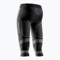 Pantaloni termoattivi da donna X-Bionic Energy Accumulator Light Pants 3/4 nero/grigio chiaro 2