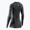 Maglia termica da donna X-Bionic Symbio Merino Shirt rhino grey 2