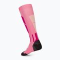 X-Socks Ski Perform Otc calze da sci rosa chiaro/sabbia chiaro 2