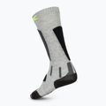 Calze da sci per bambini X-Socks Ski Discover Otc rhino grey/canary 2