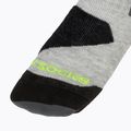 Calze da sci per bambini X-Socks Ski Discover Otc rhino grey/canary 3
