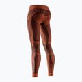 Pantaloni termoattivi da donna X-Bionic Symbio Merino clay 2