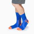 Calzini X-Socks Run Perform Warm Crew twyce blu/arancio 4