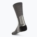 X-Socks Run Expert Silk Merino Crew calzini grigio foca/sabbia chiaro 2