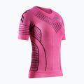 Maglietta da corsa donna X-Bionic Twyce Race neo pink/x black