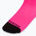 X-Socks Run Discover Crew calzini rosa fluo/x nero 3