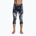Pantaloni termici X-Bionic Energy Accumulator Wild 3/4 tiedye x black/fluo pink