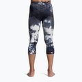 Pantaloni termici X-Bionic Energy Accumulator Wild 3/4 tiedye x black/fluo pink 3