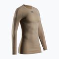 Maglia termica a maniche lunghe da donna  X-Bionic Mightywool sand 12