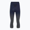 Pantaloni termici da donna X-Bionic Invent Graphics 3/4 marine/grey/light grey 2