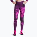 Pantaloni termici X-Bionic Energy Accumulator Wild tiedye x black/fluo pink