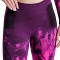 Pantaloni termici X-Bionic Energy Accumulator Wild tiedye x black/fluo pink 3