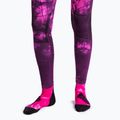 Pantaloni termici X-Bionic Energy Accumulator Wild tiedye x black/fluo pink 5