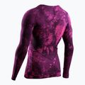Felpa termica X-Bionic Energy Accumulator Wild LS tiedye x black/fluo pink 2