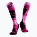 Calze da sci X-Socks Ski Expert Wild Otc x black/fluo pink