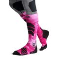 Calze da sci X-Socks Ski Expert Wild Otc x black/fluo pink 4