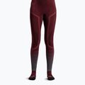 Pantaloni termici da donna X-Bionic Invent Graphics oxide red/x black