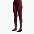 Pantaloni termici da donna X-Bionic Invent Graphics oxide red/x black 3