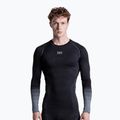 Felpa termica uomo X-Bionic Invent Graphics LS x black/dark grey