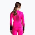 Felpa termica donna X-Bionic Invent Graphics LS fluo pink/x white 3