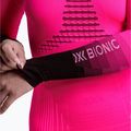 Felpa termica donna X-Bionic Invent Graphics LS fluo pink/x white 9