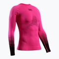 Felpa termica donna X-Bionic Invent Graphics LS fluo pink/x white 11