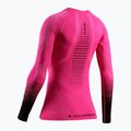Felpa termica donna X-Bionic Invent Graphics LS fluo pink/x white 12