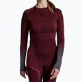 Felpa termica donna X-Bionic Invent Graphics LS oxide red/x black