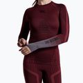 Felpa termica donna X-Bionic Invent Graphics LS oxide red/x black 6