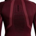 Felpa termica donna X-Bionic Invent Graphics LS oxide red/x black 8
