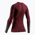 Felpa termica donna X-Bionic Invent Graphics LS oxide red/x black 11