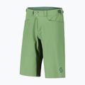 Pantaloncini da ciclismo SCOTT Trail Flow verde ghiaccio da uomo