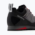Scarponi da arrampicata Dolomite Crodarossa Low GTX da uomo grigio canna di fucile/rosso fuoco 8