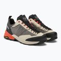 Scarpe da avvicinamento Dolomite da donna Crodarossa Tech GTX beige/rosso corallo 4