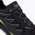 Scarponi da trekking Dolomite da uomo Croda Nera Tech GTX nero/verde lime 10