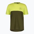 SCOTT Trail Flow DRI maglia da bici da uomo btter yellow/fir green