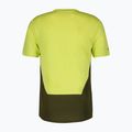 SCOTT Trail Flow DRI maglia da bici da uomo btter yellow/fir green 2