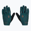 Guanti da ciclismo da uomo SCOTT RC Team aruba green/braze orange 2