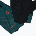 Guanti da ciclismo da uomo SCOTT RC Team aruba green/braze orange 4