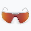 Occhiali da sole SCOTT Sport Shield bianco opaco/rosso cromato 3