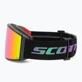 Occhiali da sci SCOTT React nero/verde aurora/enhancer teal chrome/pro green 5