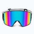 SCOTT React mineral nero/bianco/enhancer teal chrome/pro green occhiali da sci 3