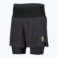 Pantaloncini running uomo SCOTT RC Run Hybrid black/yellow