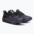 Scarpe da corsa da donna On Cloudsurfer Trail Waterproof nero/eclipse 8