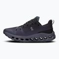 Scarpe da corsa da donna On Cloudsurfer Trail Waterproof nero/eclipse 10