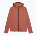 Felpa con cappuccio On Climate Zip Uomo auburn