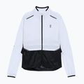 Giacca da corsa da donna On Weather bianco/nero