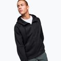 Felpa con cappuccio con zip On Running da uomo, nero 4