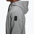 Felpa con cappuccio con zip On Running da uomo, grigio 4